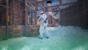 The Entire Rust Whiteout Armor Skin Set