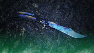 Butterfly Knife Case Hardened | All Blue Gem Seeds