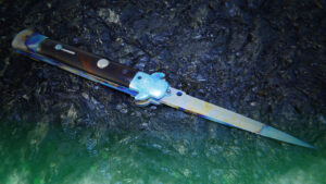 Stiletto Knife Case Hardened | All Blue Gem Patterns
