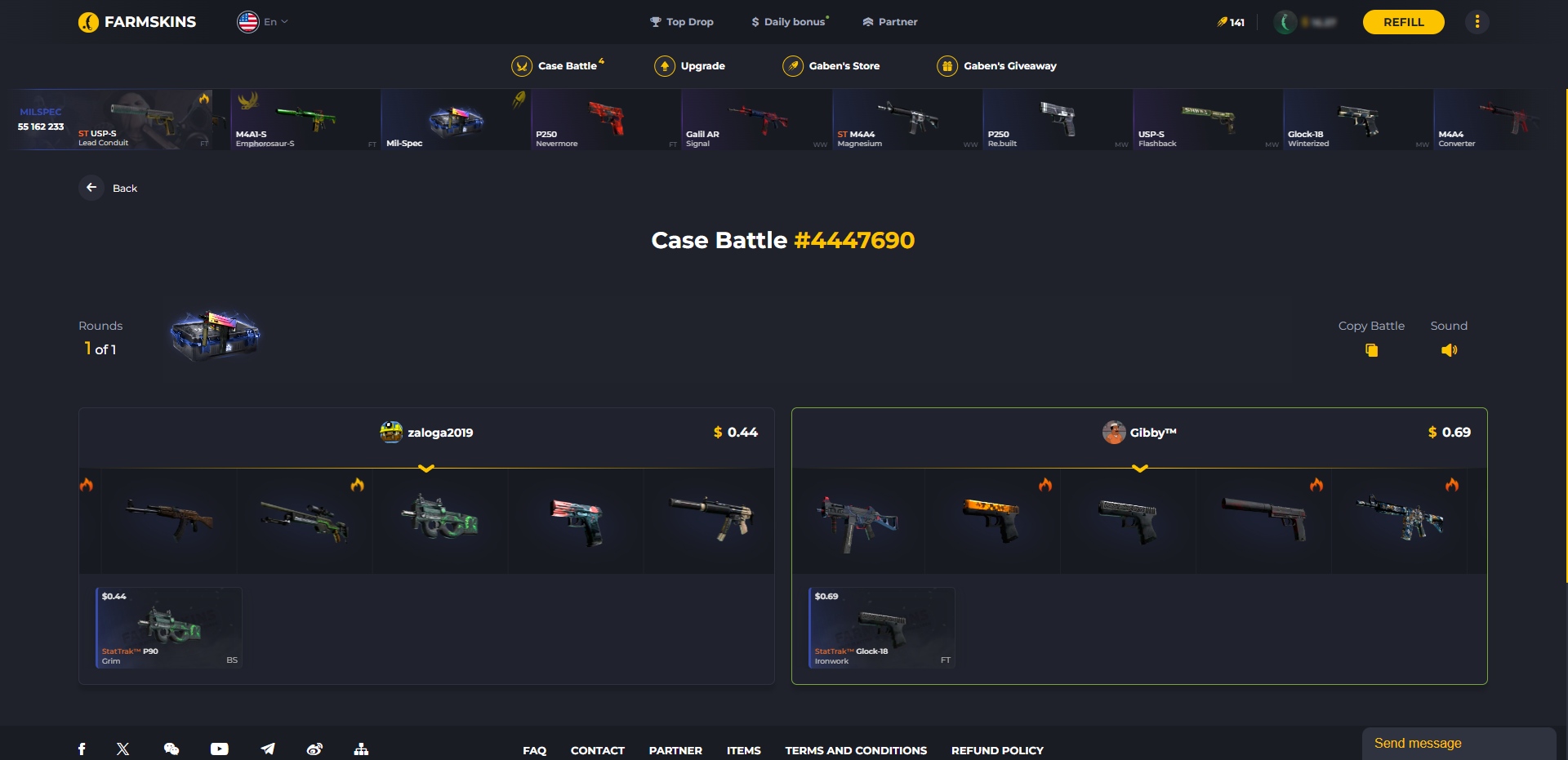 Farmskins Case Battles Opening