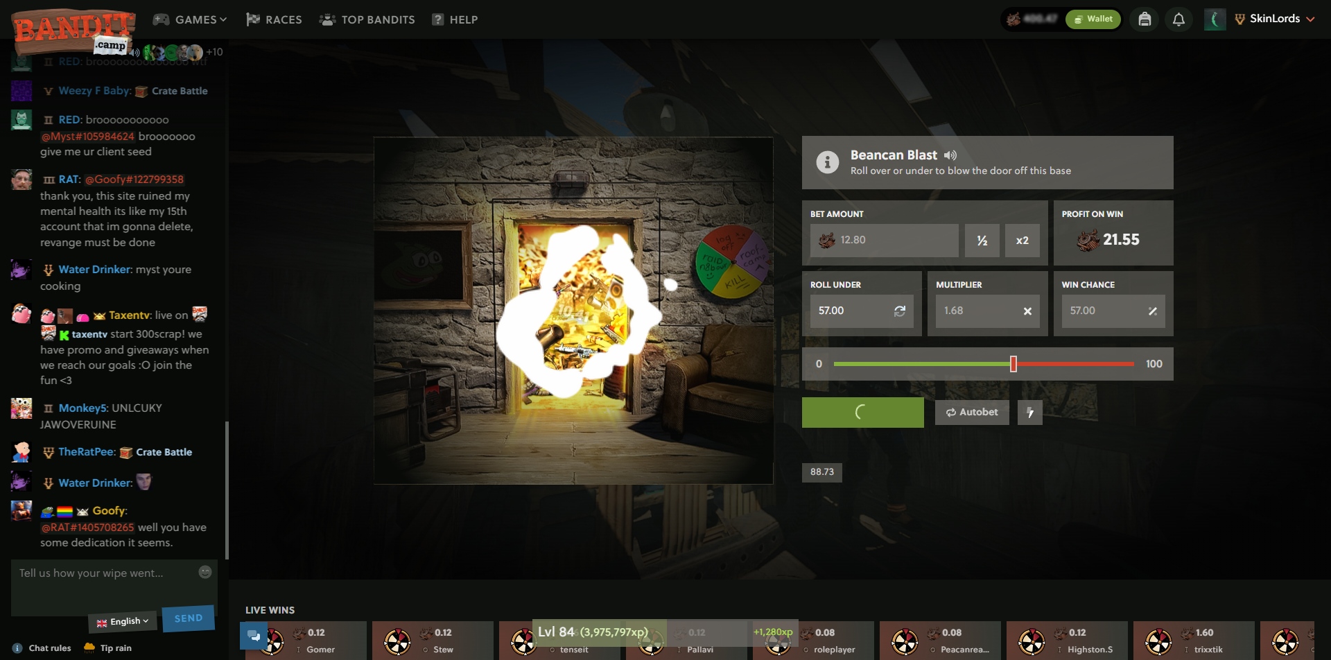 BanditCamp Beancan Blast Original Game