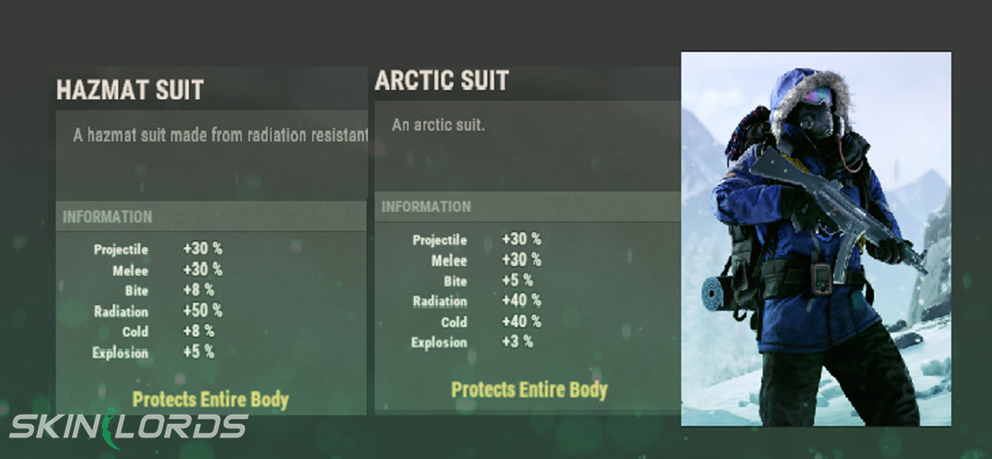 Rust Arctic Hazmat Suit