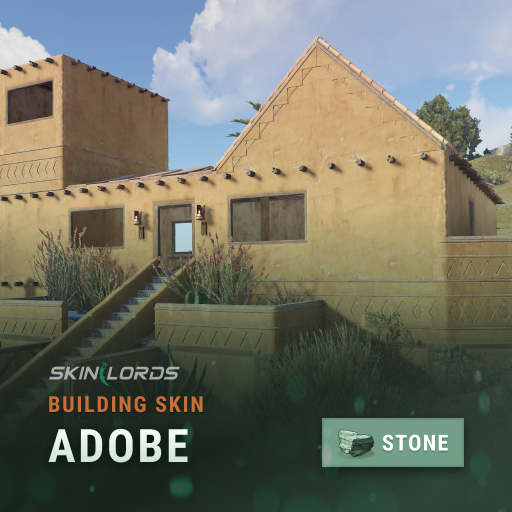 rust adobe building skin