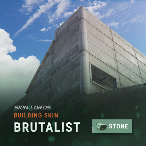 rust brutalist building skin