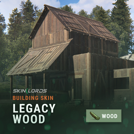 rust legacy wood building skin
