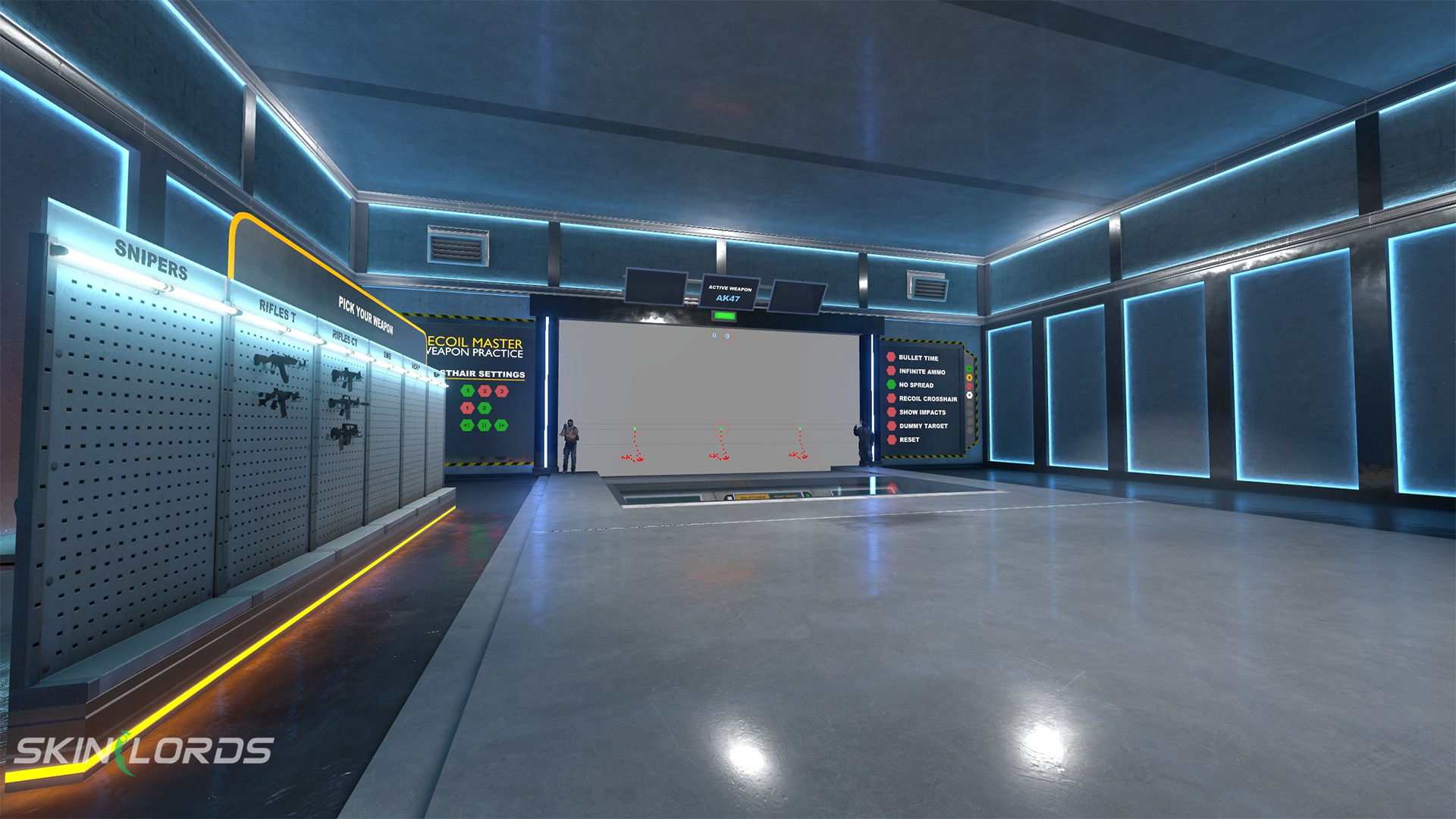 cs2 recoil master workshop map