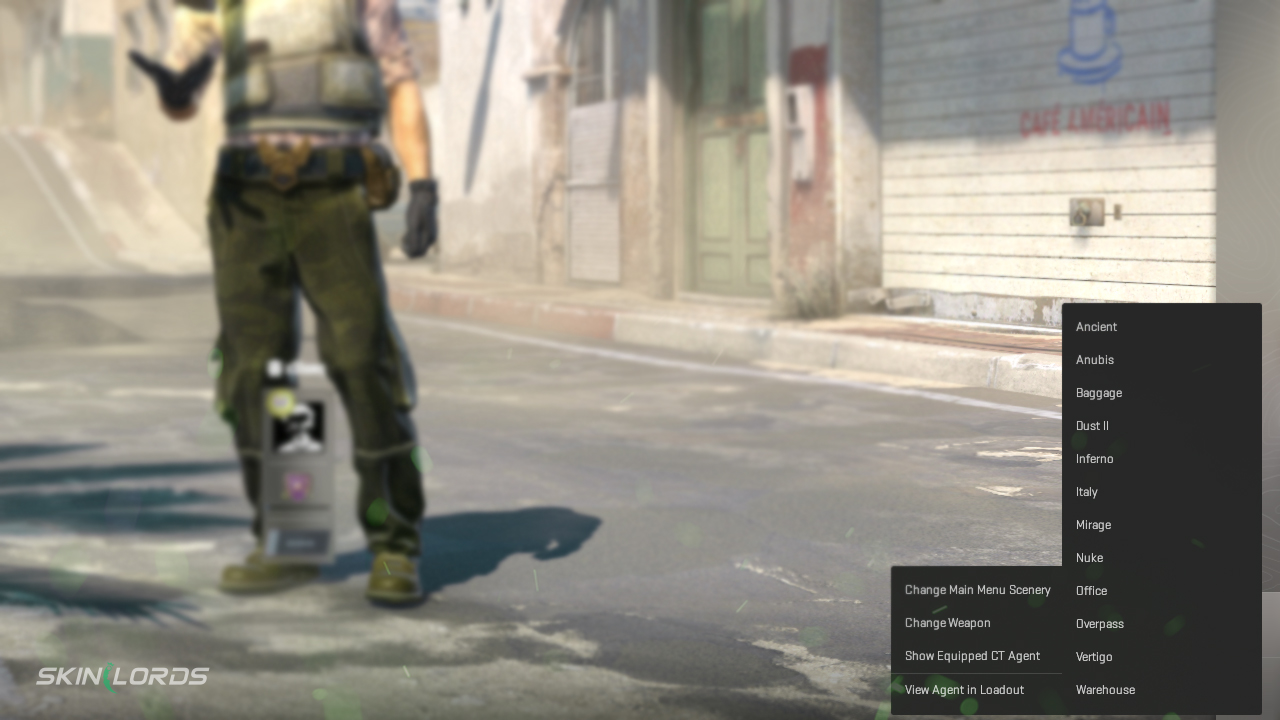 cs2 change background selection
