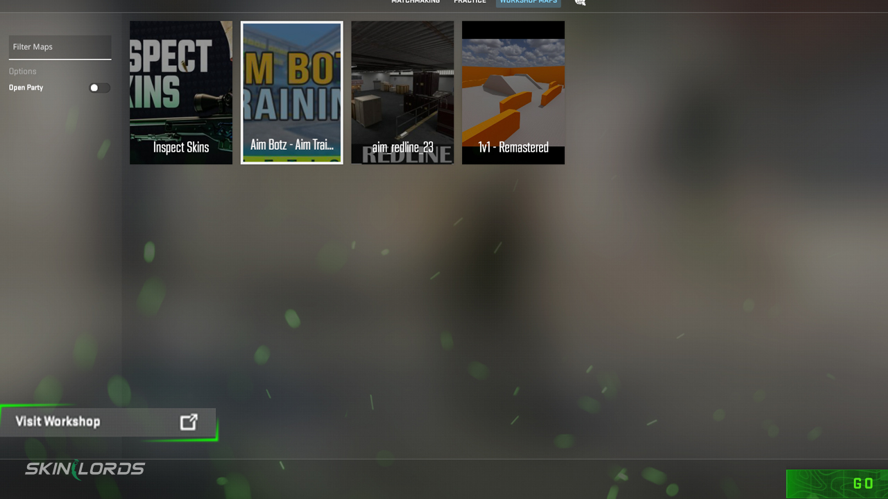 cs2 workshop map selection