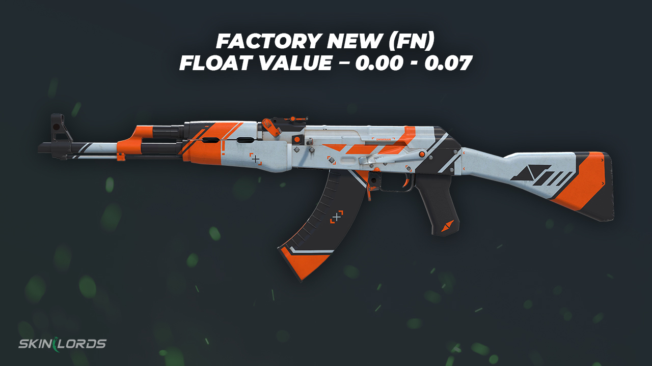 cs2 factory new float range