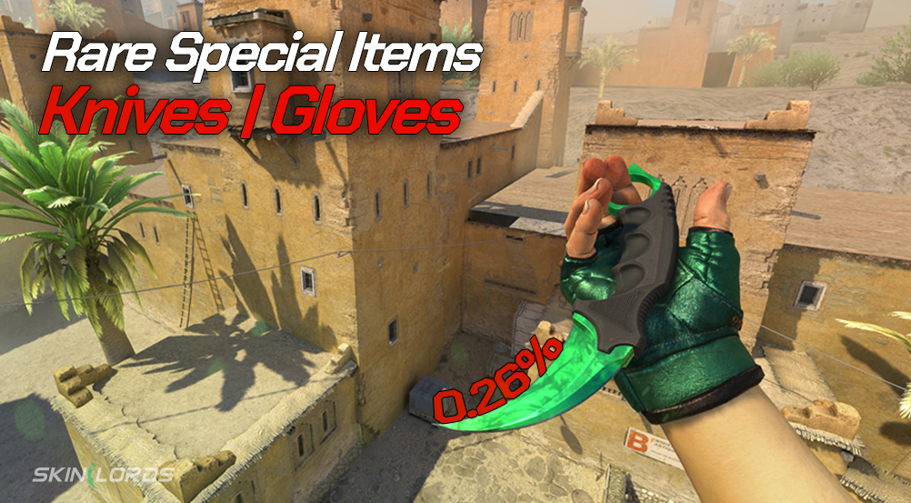cs2 rare knives and gloves