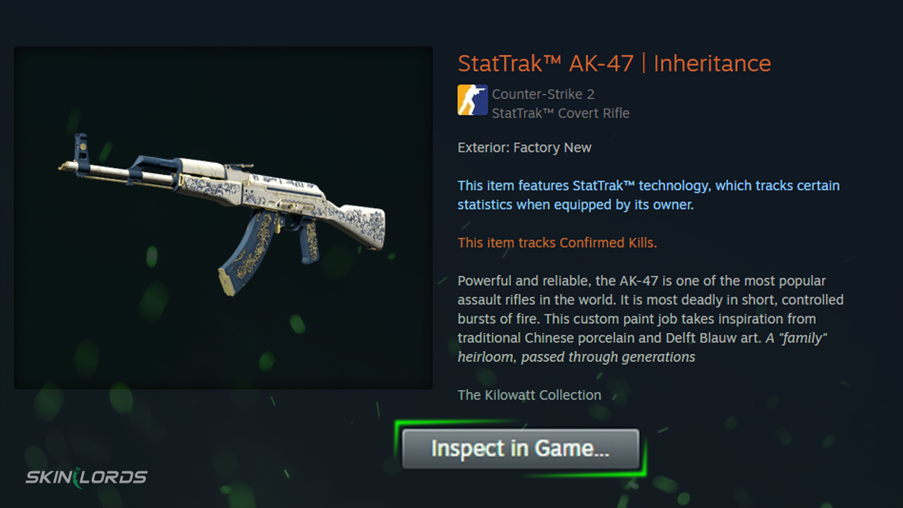 cs2 steam inspect in game button