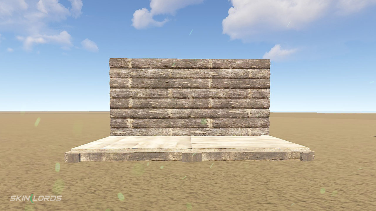 rust wooden walls