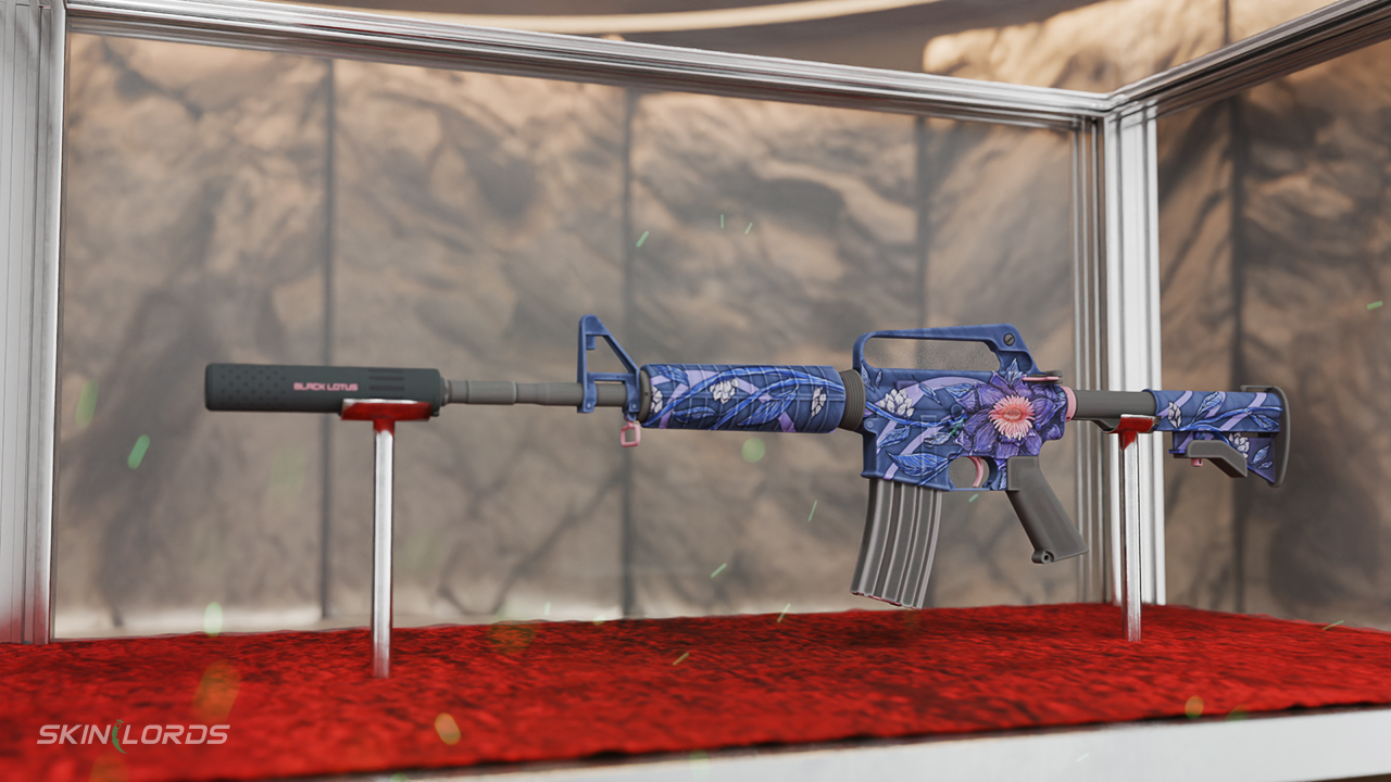 cs2 m4a1-s black lotus skin