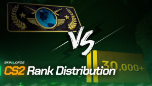 CS2 Rank Distribution and CS:GO Comparison