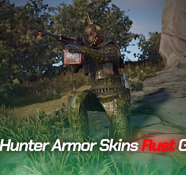 Reptile Hunter Armor Skins Rust Gear Set