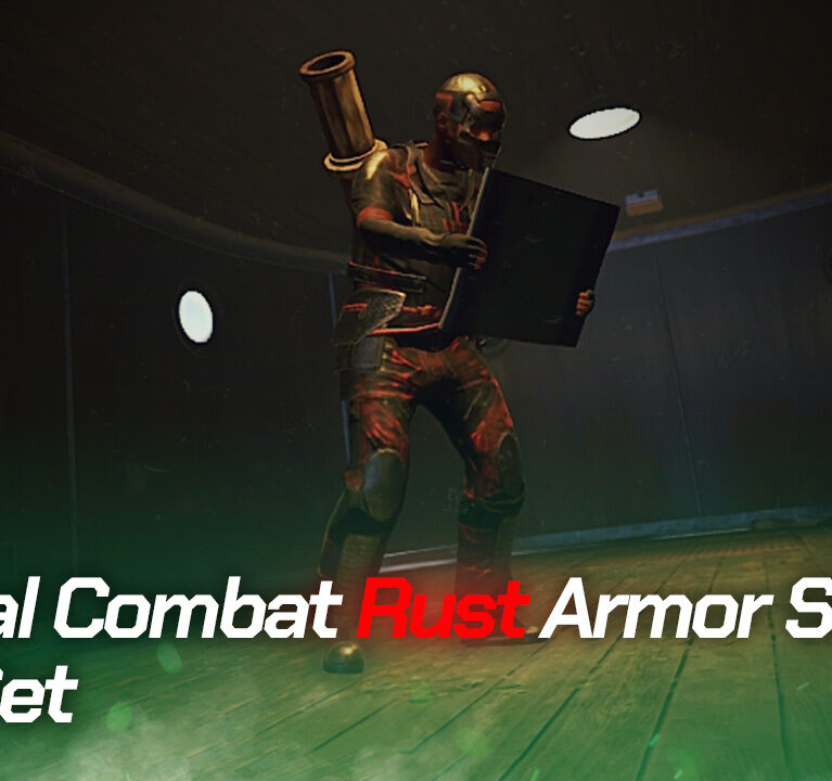 Tactical Combat Rust Armor Skins Gear Set