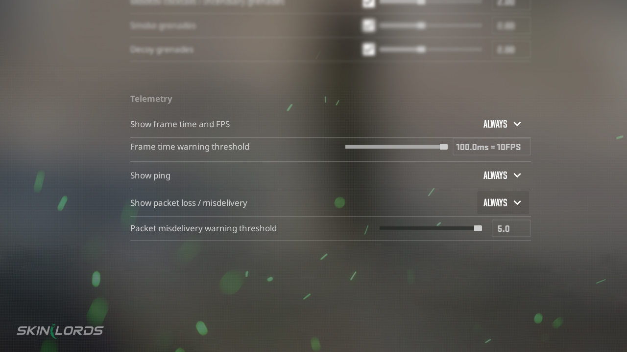cs2 telemetry settings