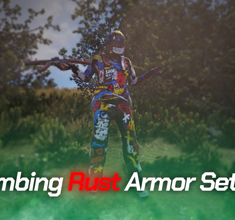 All Bombing Rust Armor Set Skins