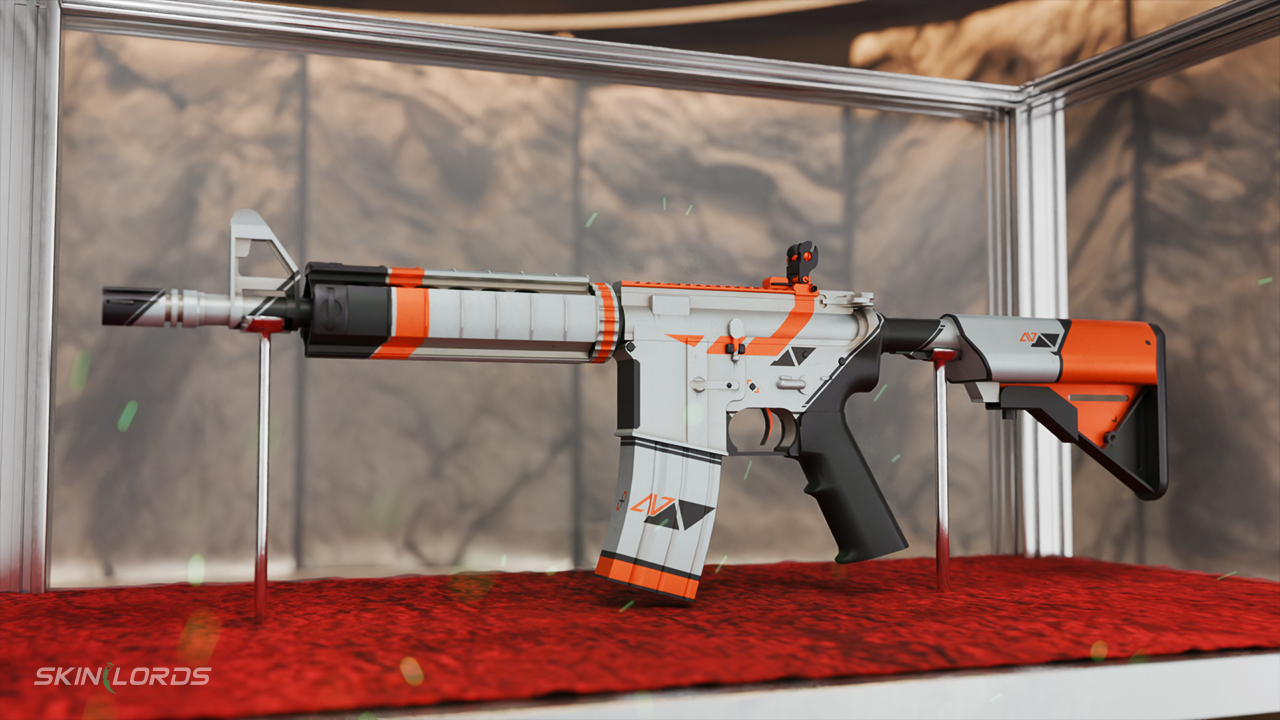 cs2 m4a4 asiimov skin