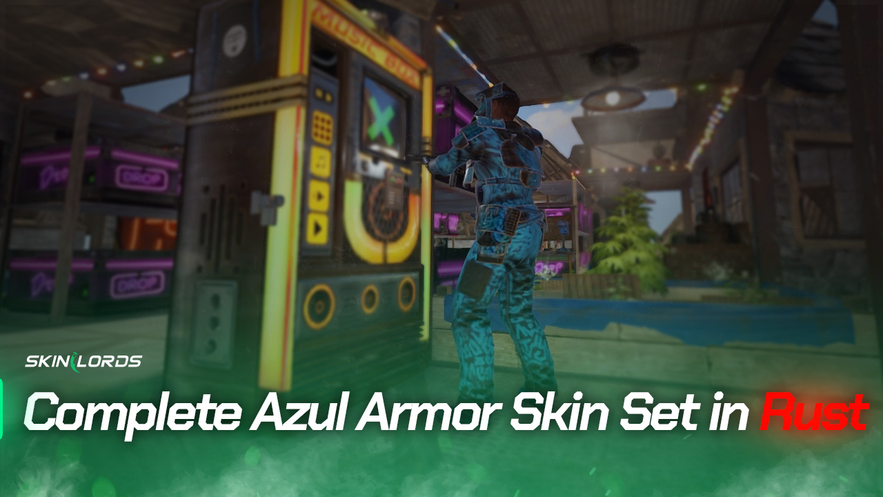 Complete Azul Armor Skin Set in Rust