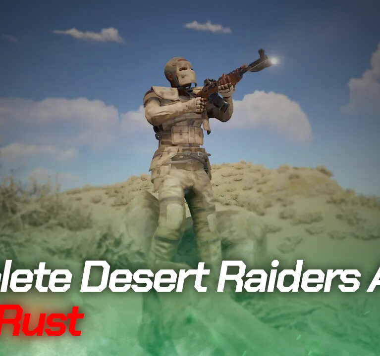 Complete Desert Raiders Armor Kit in Rust