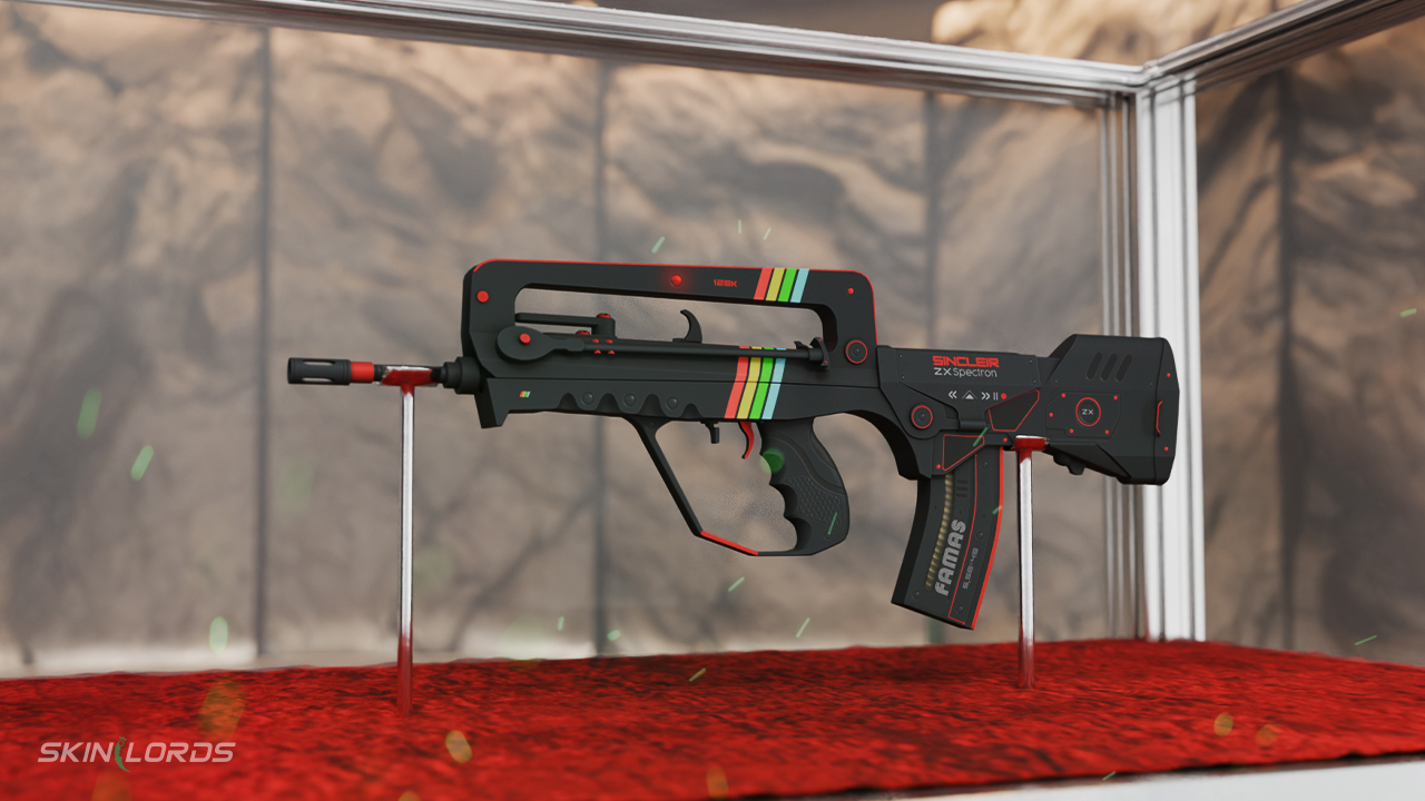 cs2 famas zx spectron skin