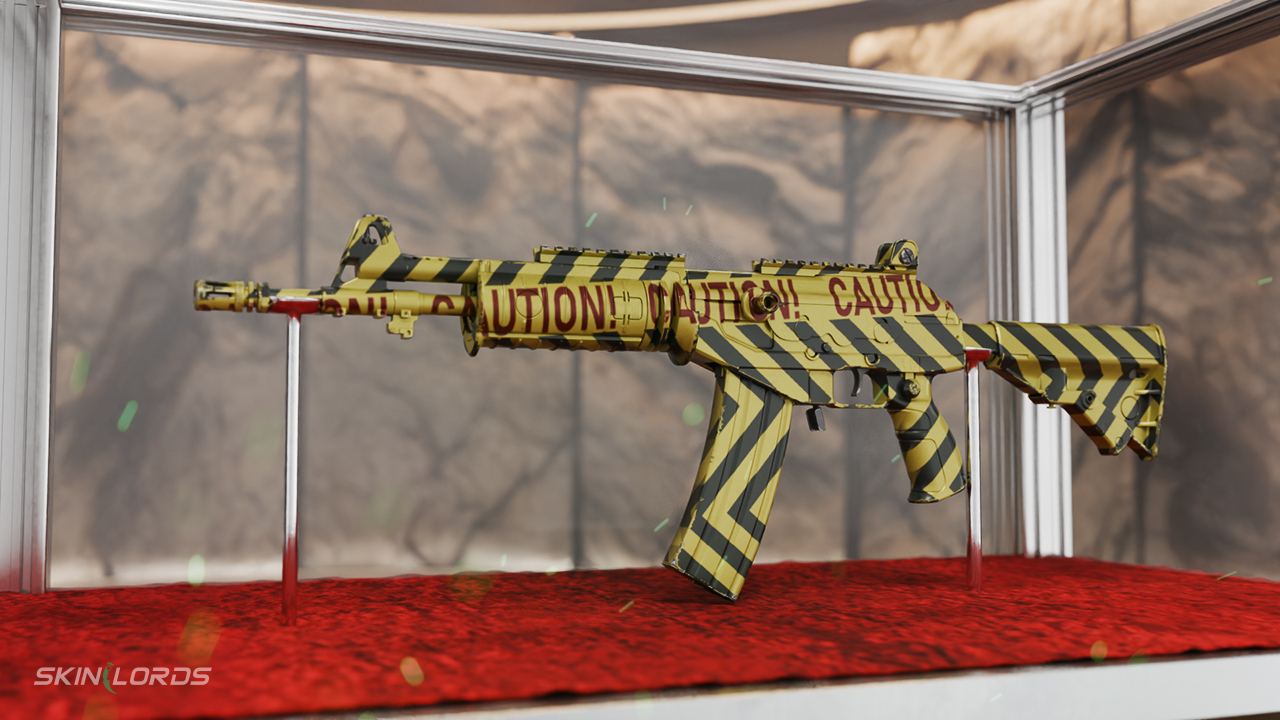 cs2 galil ar caution skin