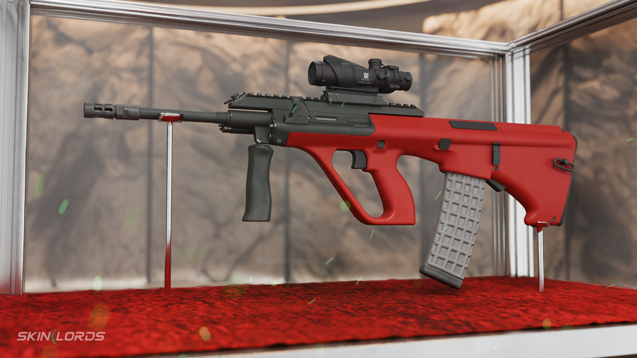 cs2 aug hot rod skin