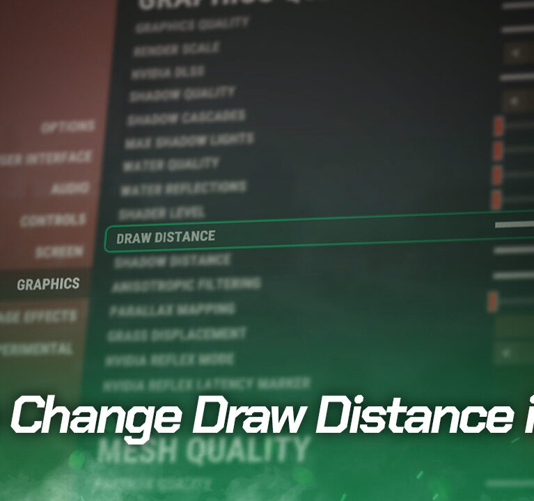 How to Change Draw Distance in Rust