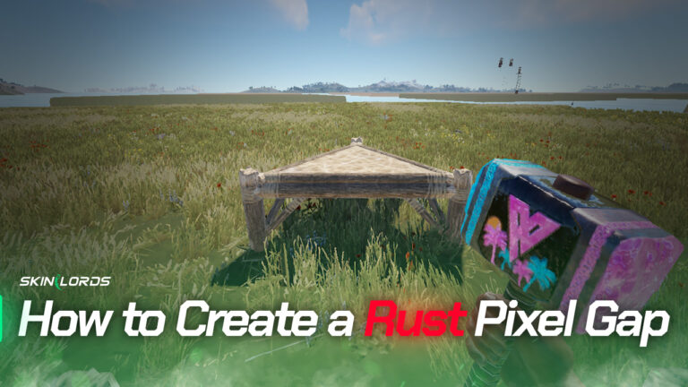 How to Create a Rust Pixel Gap - SkinLords Rust Pixel Gap Guide