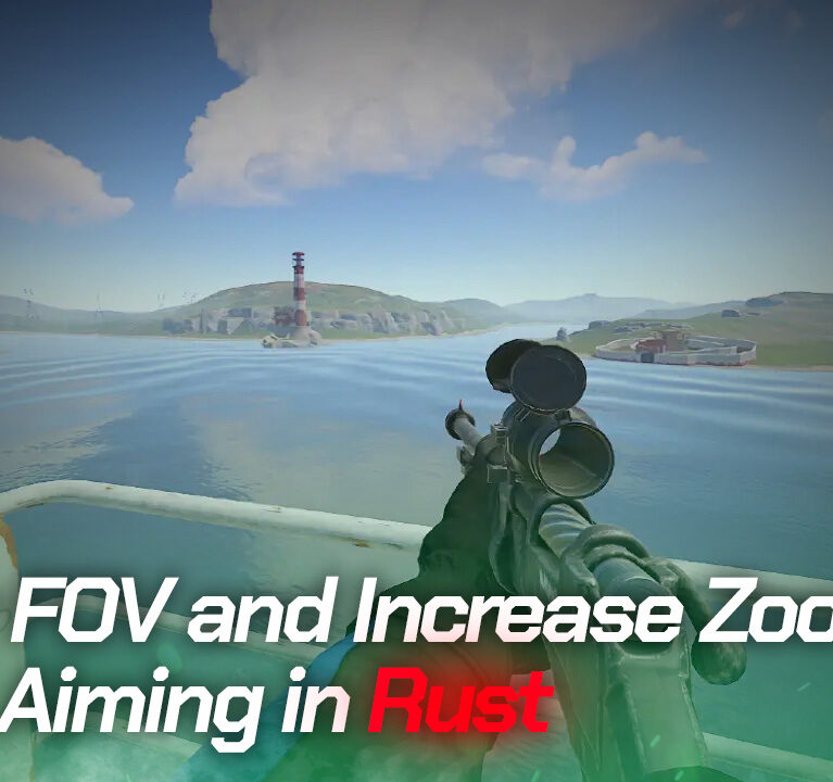 Lower FOV and Increase Zoom When Aiming in Rust