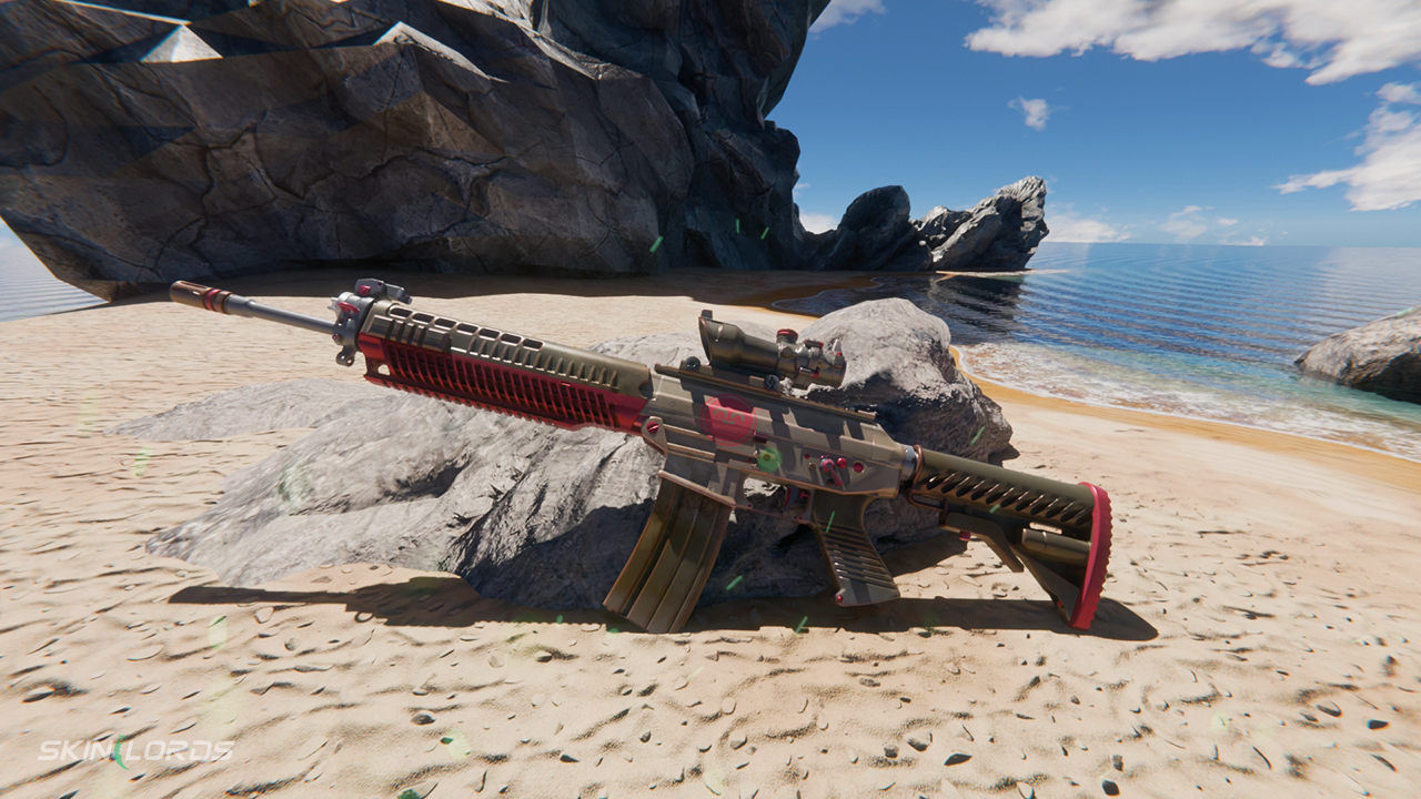 cs2 sg-553 berry gel coat skin
