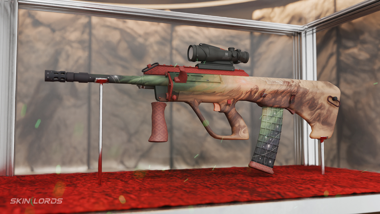 cs2 aug sand storm skin