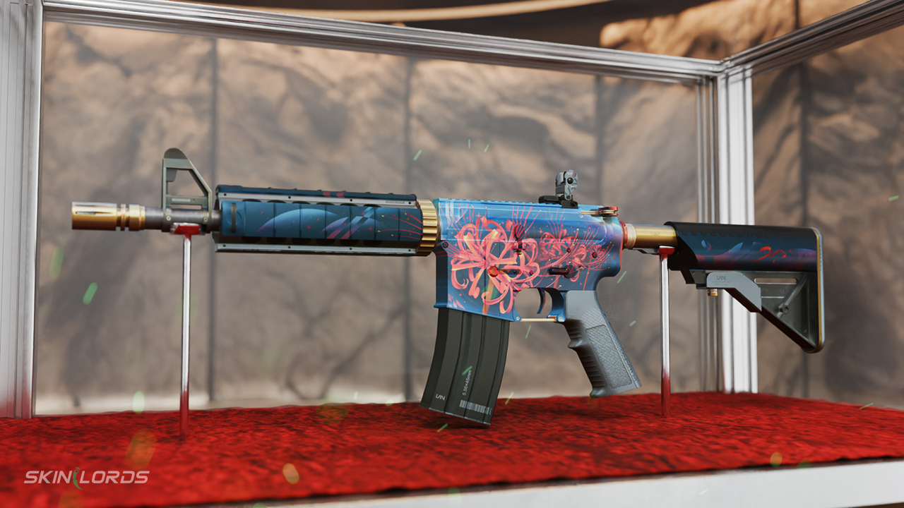 cs2 m4a4 spider lily skin
