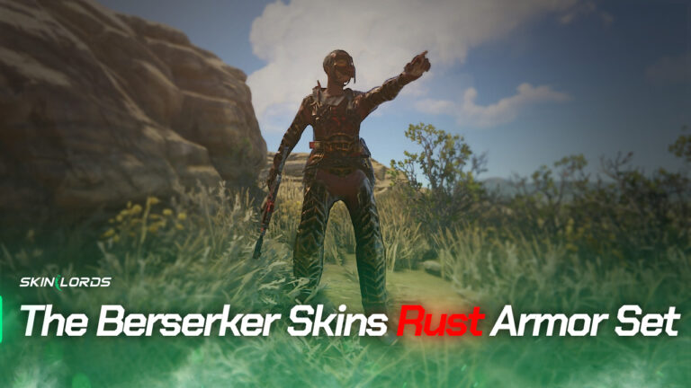 The Berserker Skins Rust Armor Set - SkinLords