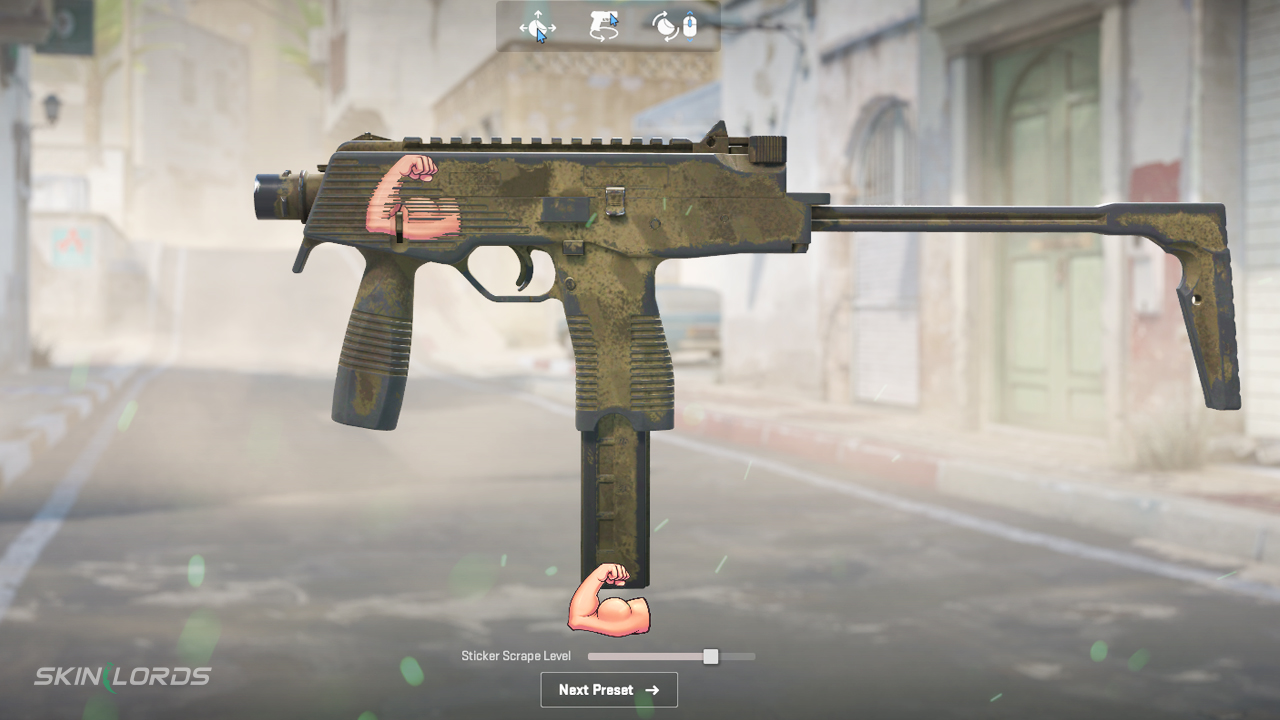 cs2 sticker scrape feature