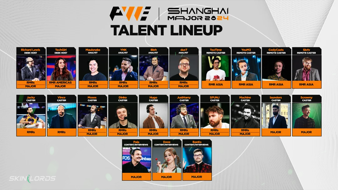 cs2 shanghai talent lineup