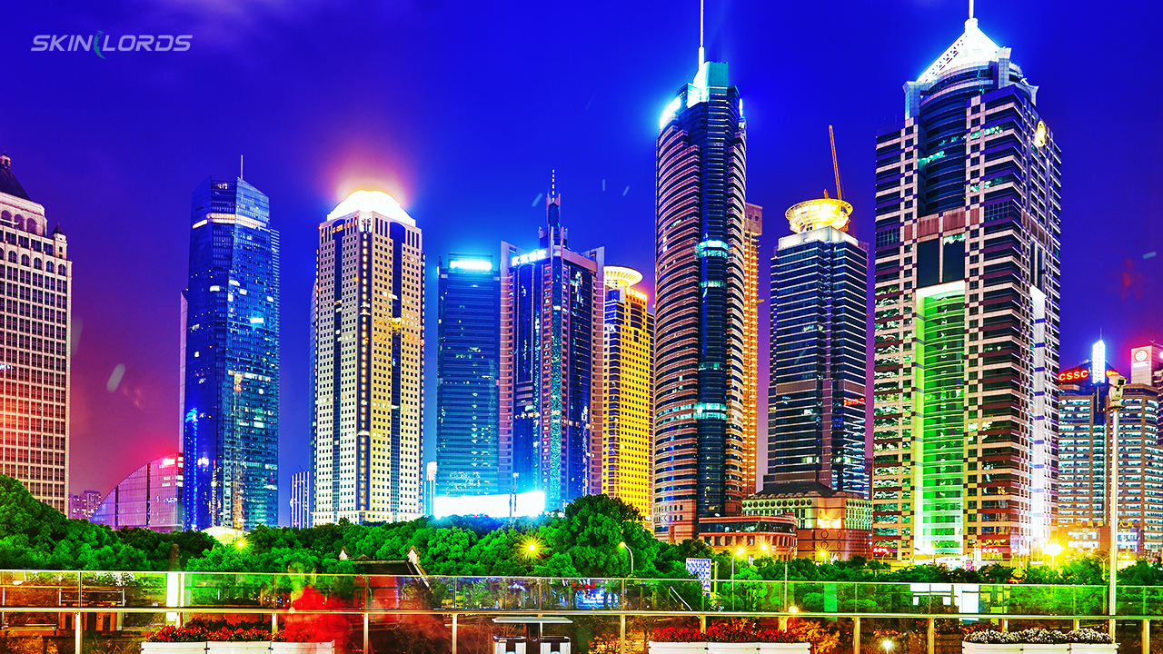 shanghai cityscape