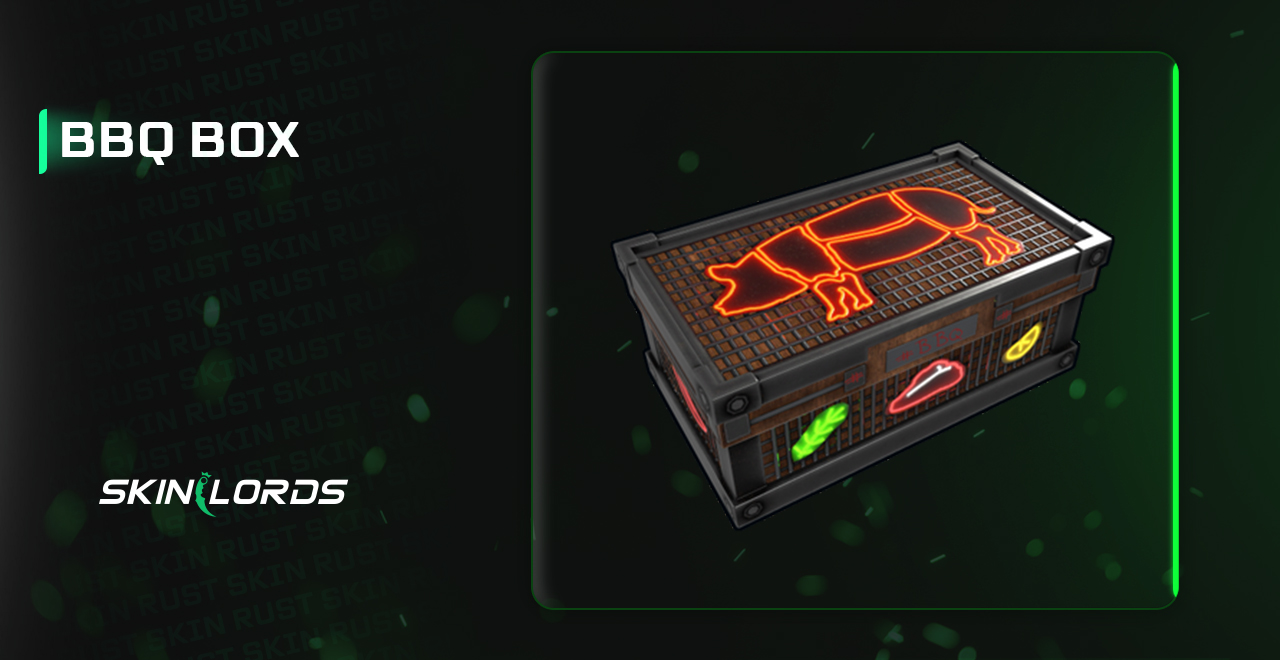 rust bbq box skin