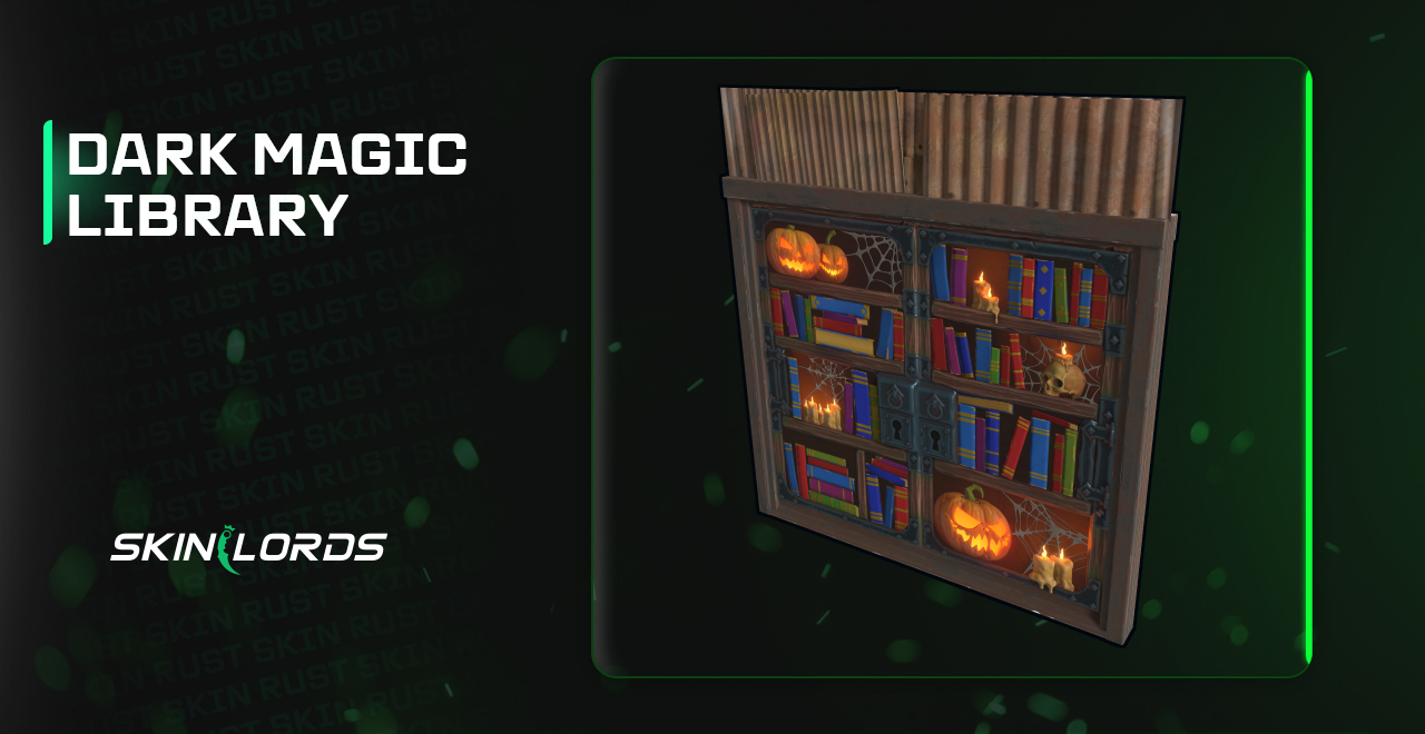 rust dark magic library skin