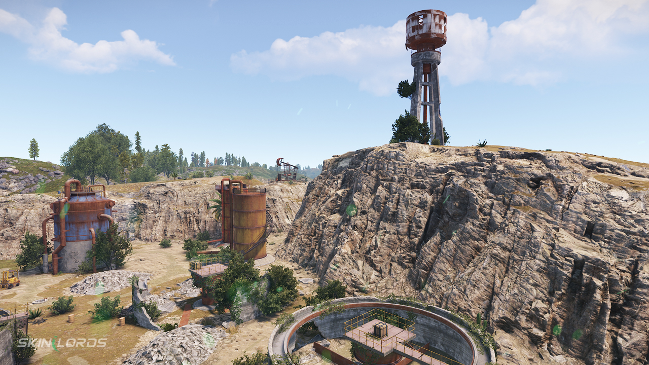 Rust monument rocks
