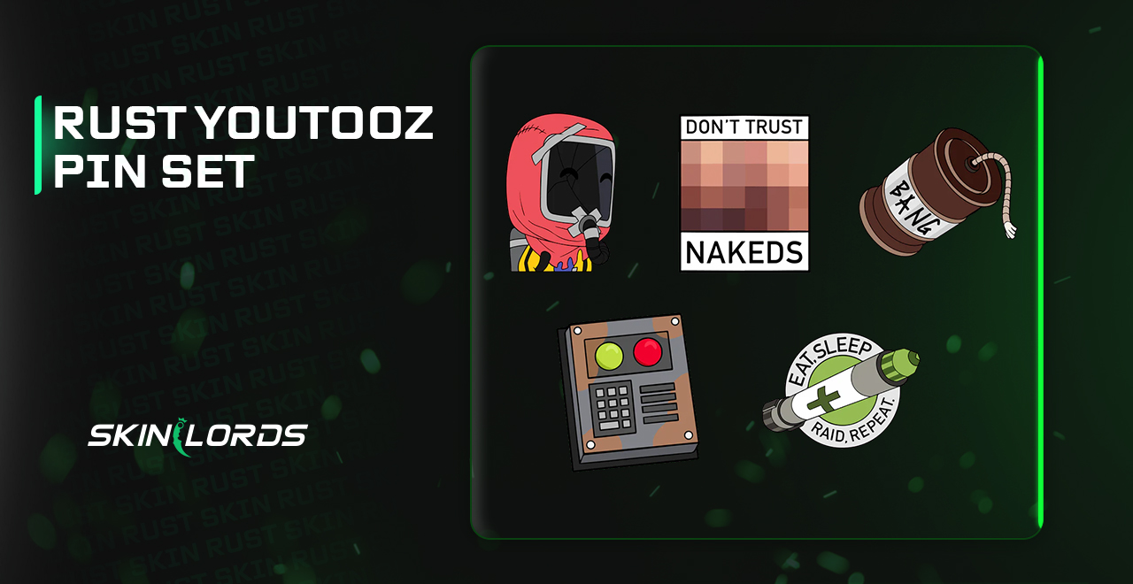Rust Youtooz Pin Set