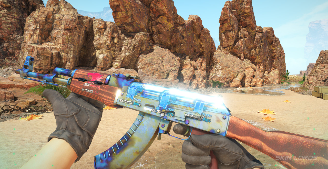 ak47 case hardened blue gem from the most expensive cs2 inventory