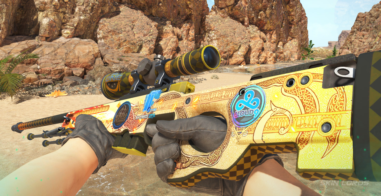 souvenir awp dragon lore factory new, the most expensive cs2 skin from the most expensive cs2 inventory