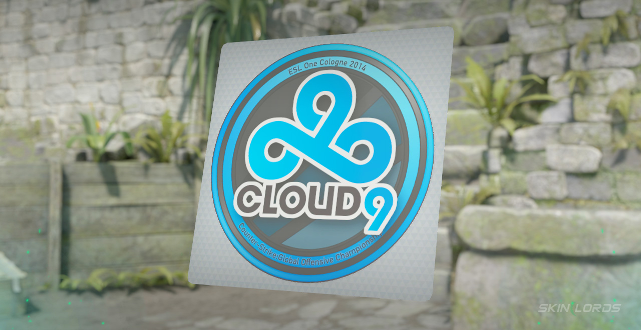 Cloud9 Cologne 2014 blue cs2 sticker