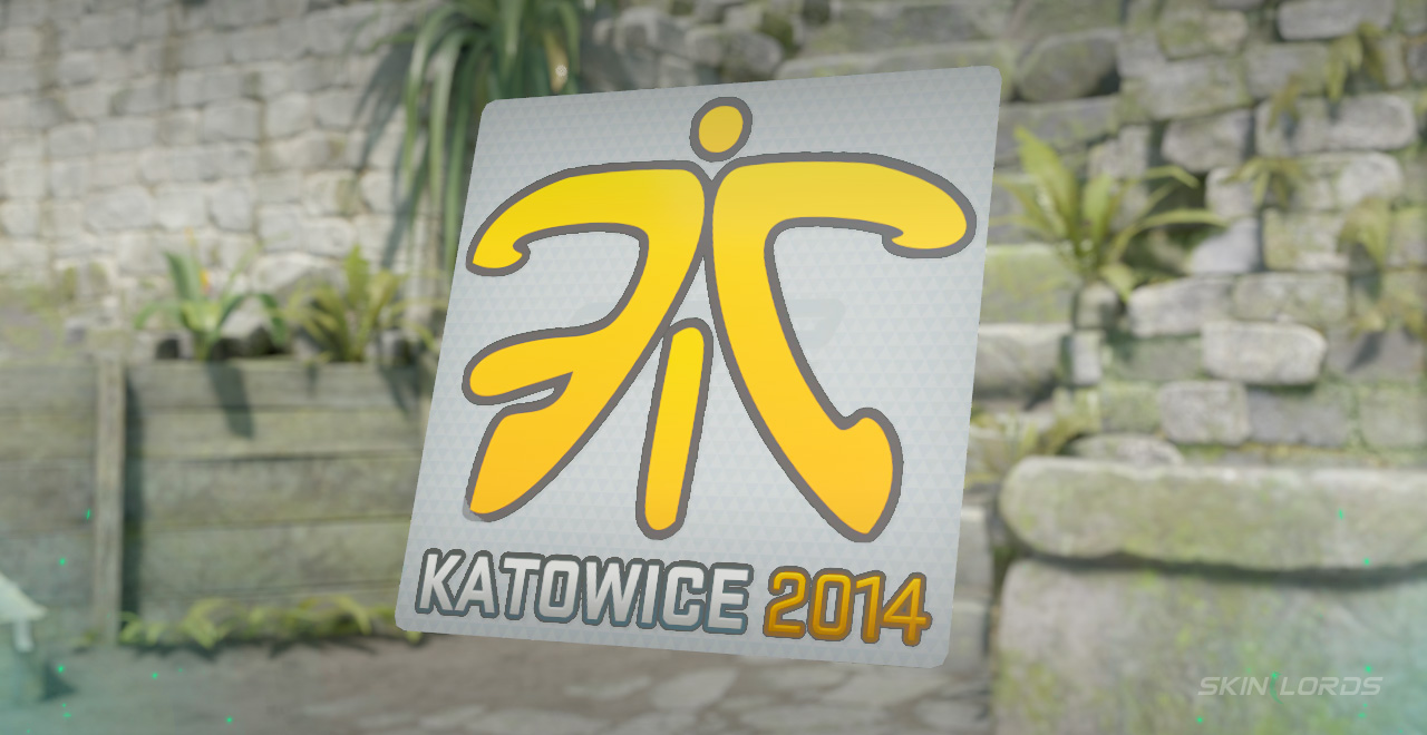 Fnatic Katowice 2014 orange cs2 sticker