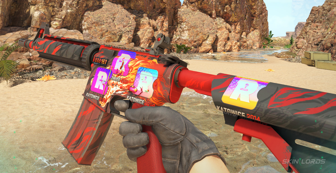 m4a4 howl from the most expensive cs2 inventory