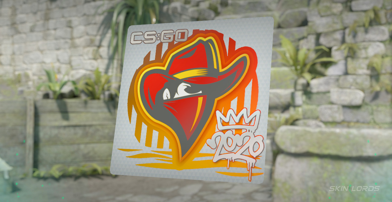 Renegades 2020 RMR orange cs2 stickers