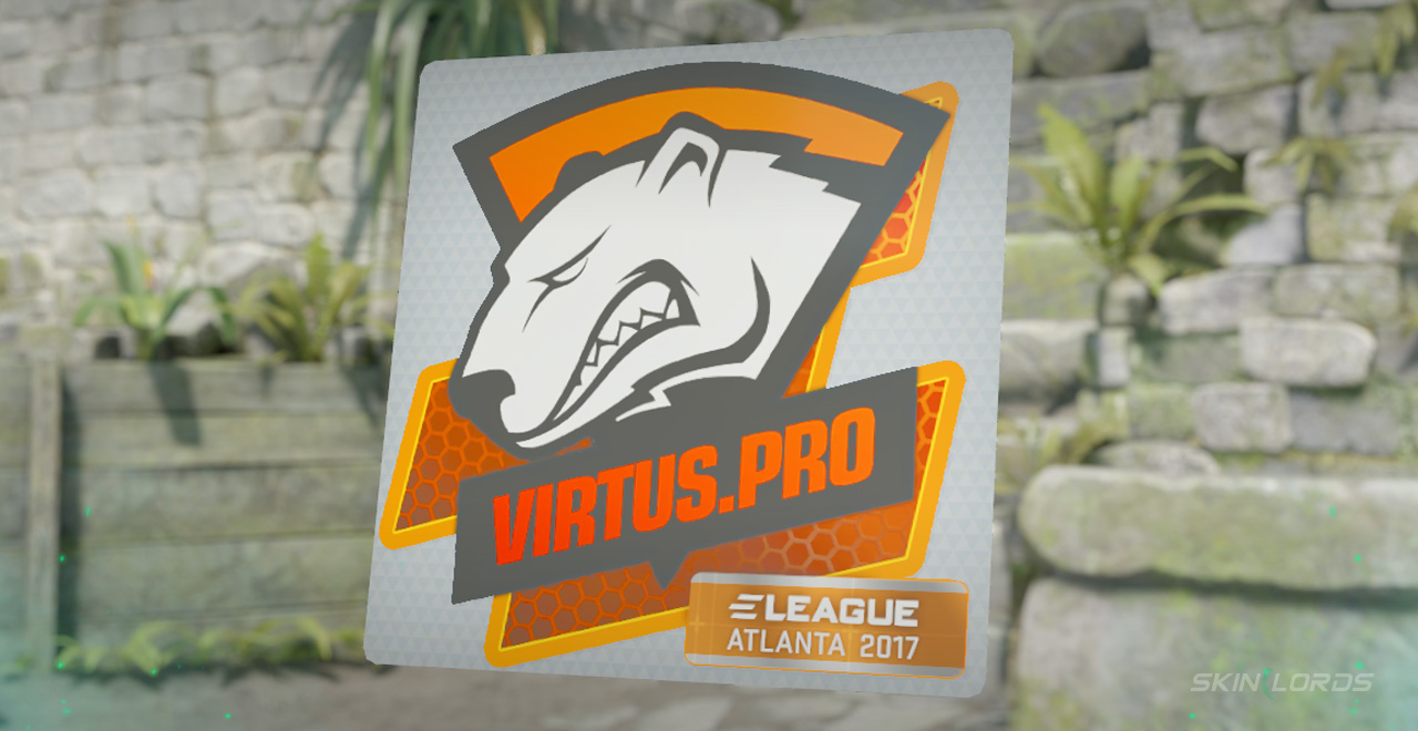 Virtus.Pro | Atlanta 2017 orange cs2 stickers