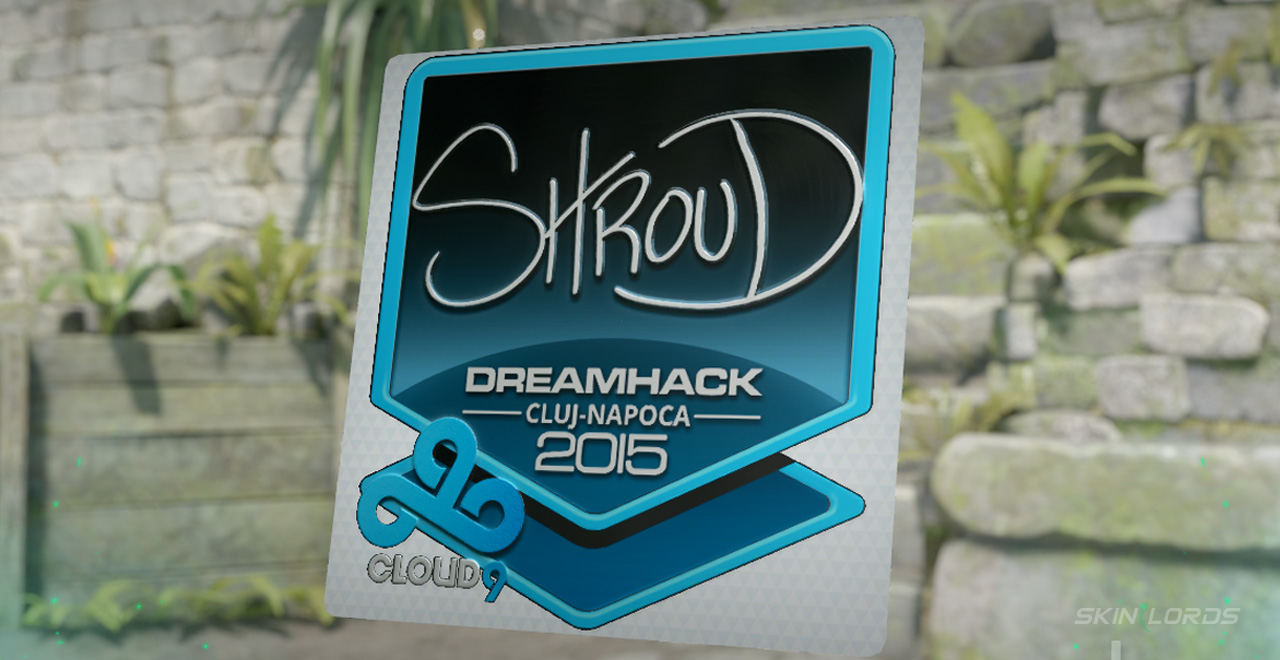 shroud (Foil) Cluj Napoca 2015 blue cs2 sticker